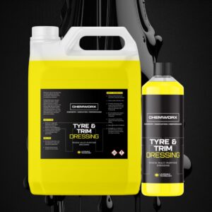 All new tyre & trim dressing